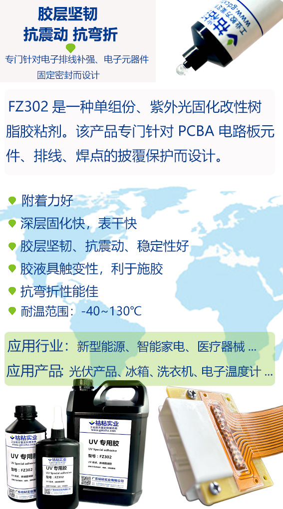 成人短视频實業UV專用膠FZ302